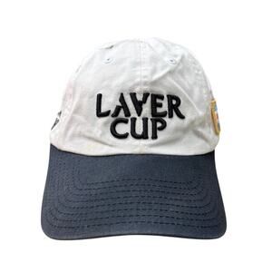 Laver Cup Chicago 2018 white strap back tennis Rod Laver American Needle hat